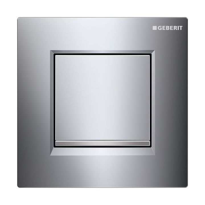 Geberit Typ 20 botón de descarga para urinario cromo brillante-cromo mate 116.017.KH.1