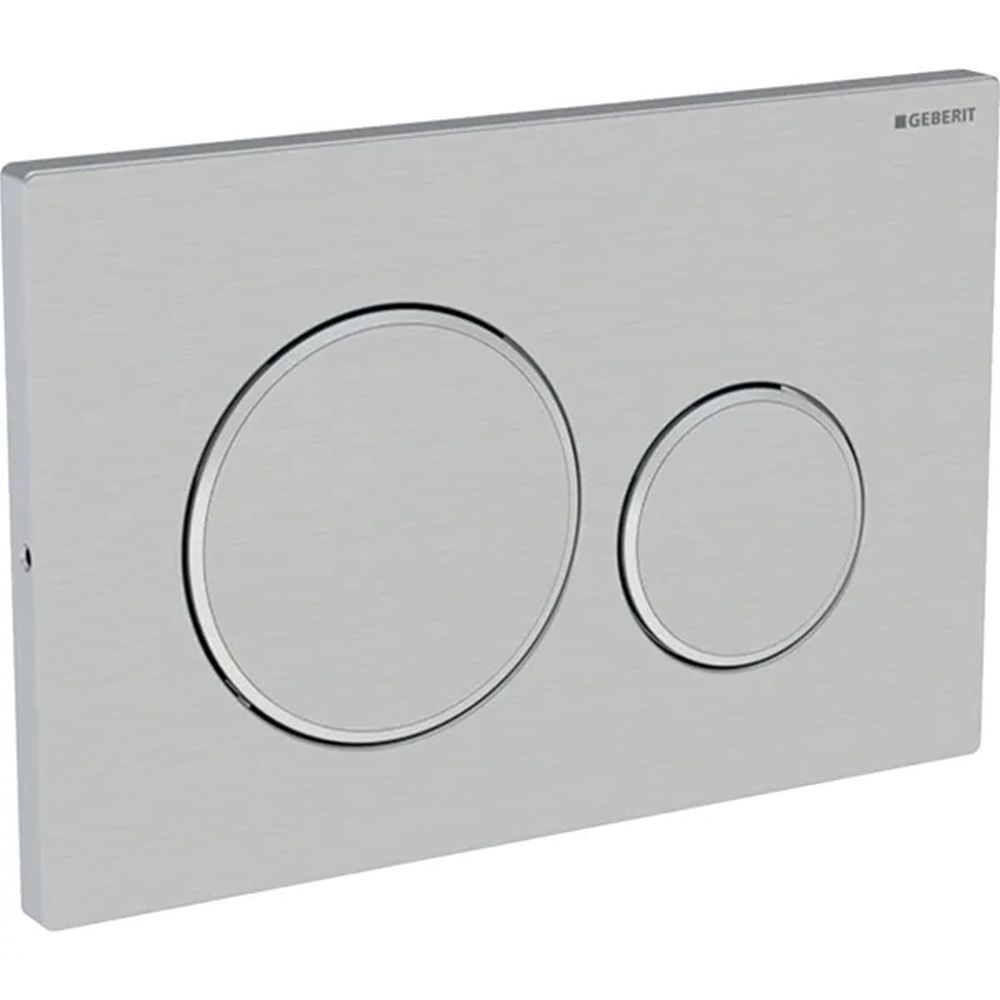 Geberit Sigma botón de descarga para WC acero 115.889.SN.1