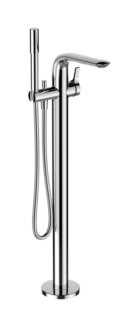 Ideal Standard Melange grifo de bañera y ducha en suelo cromo A6120AA