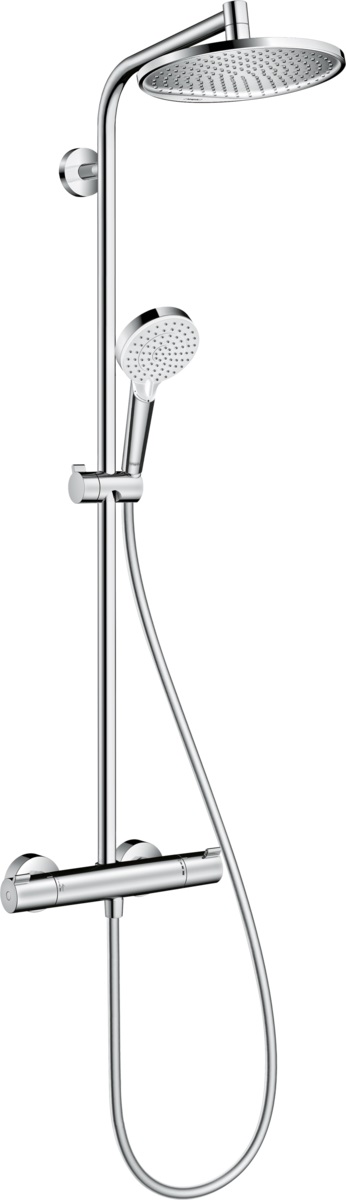 Hansgrohe Crometta conjunto de ducha a pared con termostato cromo 27268000