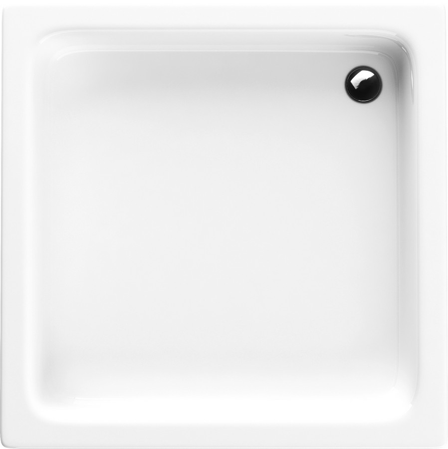Schedpol Zefir plato de ducha cuadrado 80x80 cm blanco 3.211