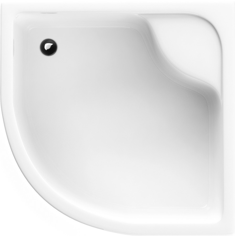 Schedpol Doris plato de ducha semicircular 90x90 cm blanco 3.223