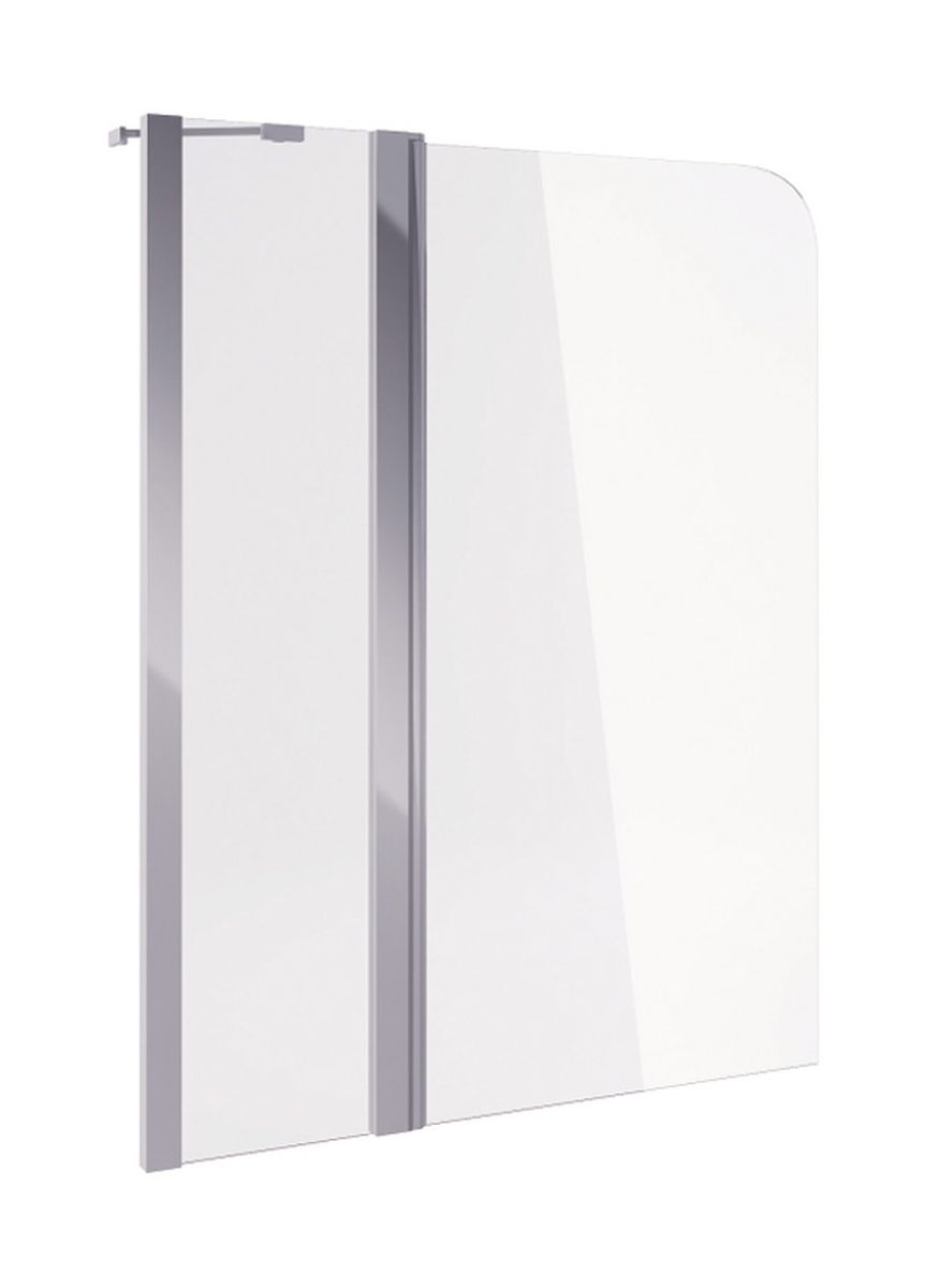 Actima Seria 900 mampara de bañera 100 cm dos piezas cromo brillo/vidrio transparente KAAC.1609.1000.LP
