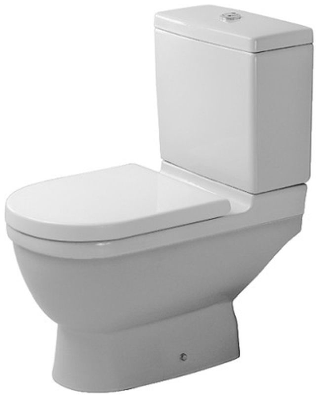 Duravit Starck 3 taza de inodoro compacto blanco 01260100001