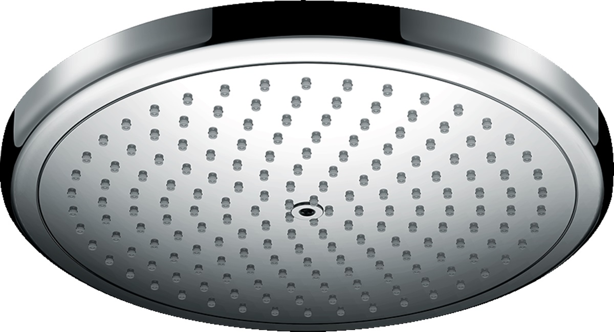 Hansgrohe Croma ducha con efecto lluvia 28x28 cm circular cromo 26220000