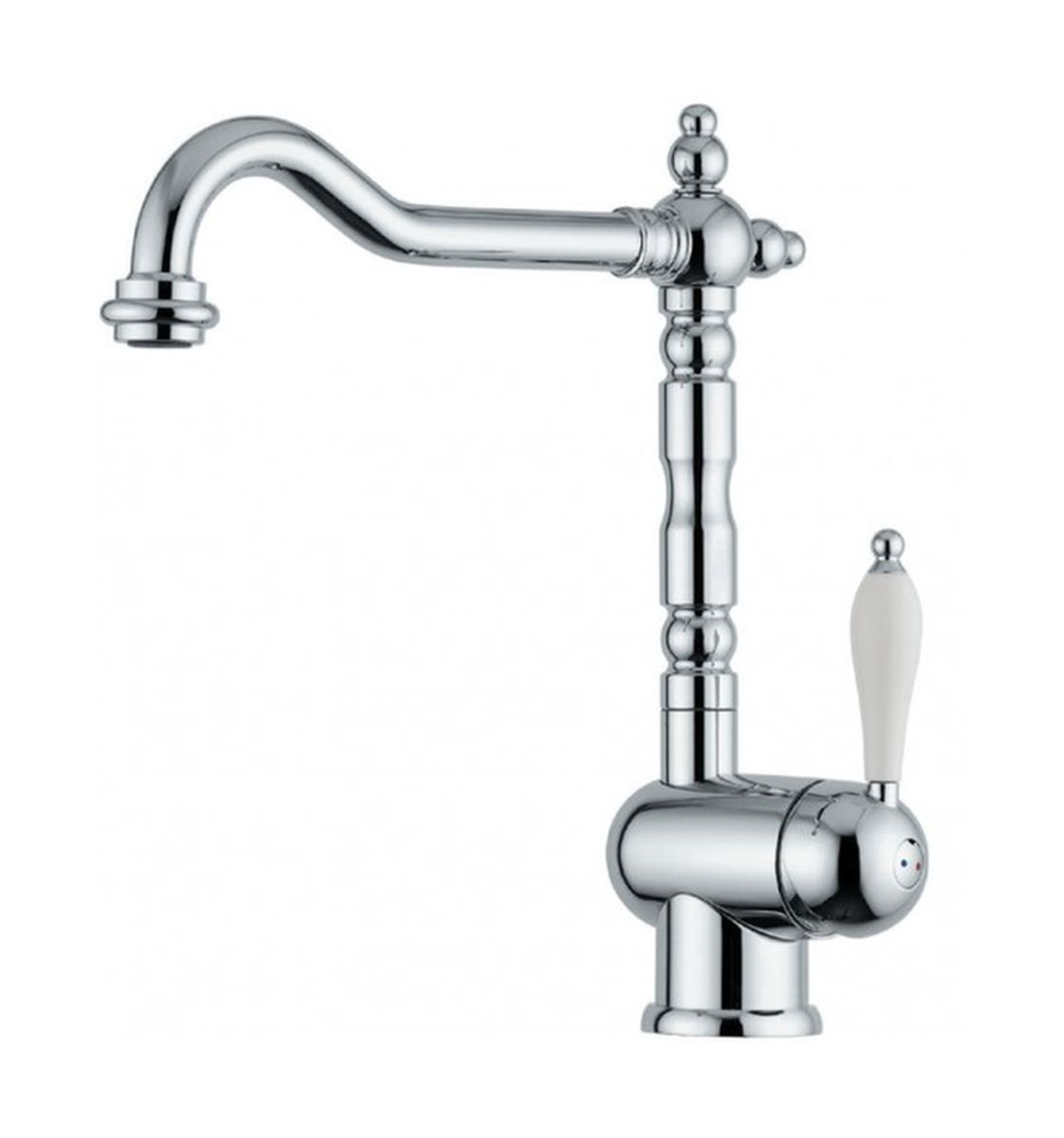 Franke Old England grifo de cocina de pie cromo 115.0060.360