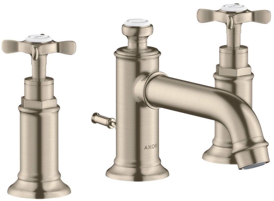 Axor Montreux grifo para lavabo de pie níquel 16536820