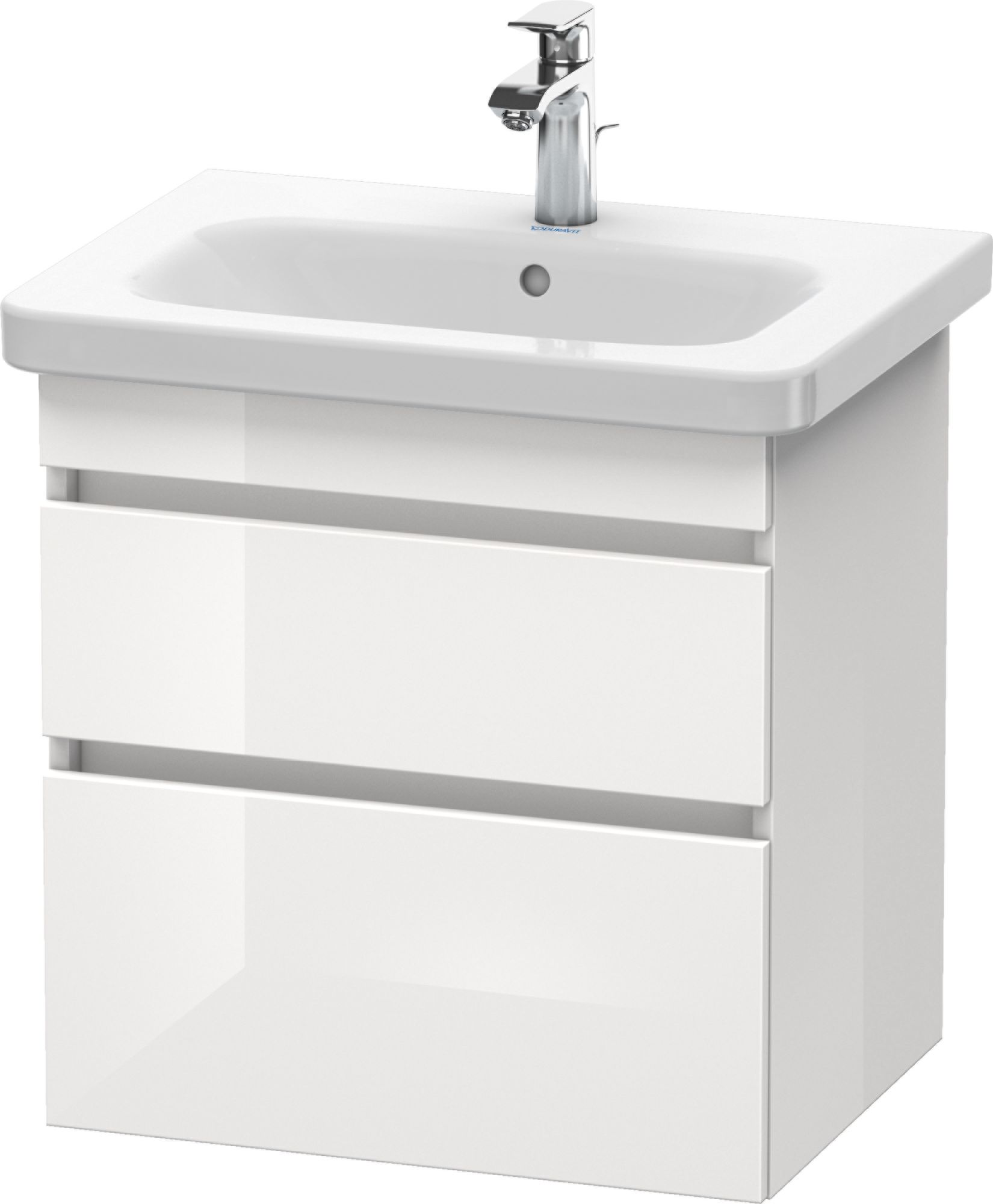 Duravit DuraStyle armario 58x44.8x61 cm suspendido, para lavabo blanco DS648002222