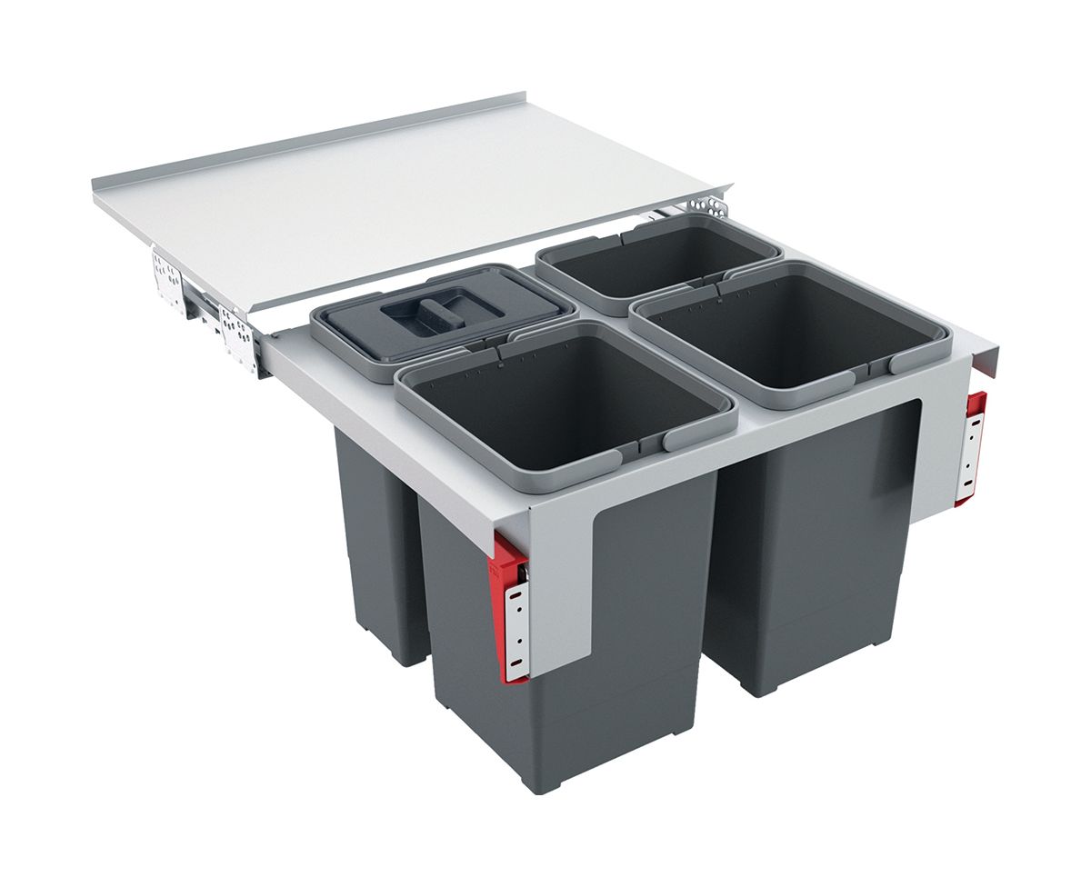 Franke Garbo contenedor de residuos 40 l acero-gris 121.0200.676