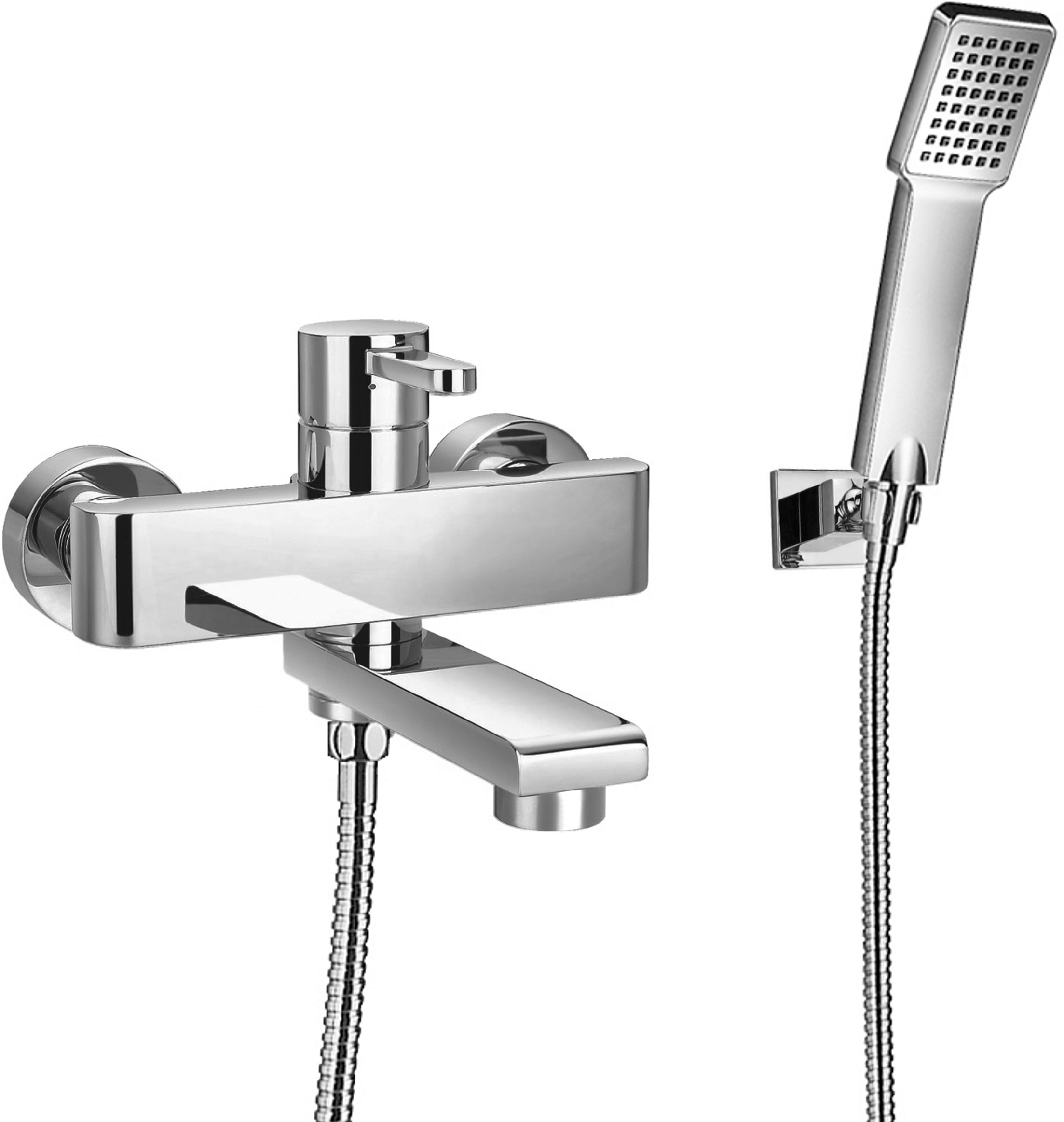 Omnires Darling grifo de bañera y ducha a pared cromo DA5031CR