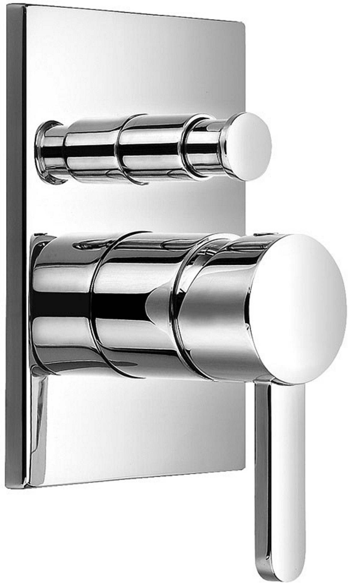 Omnires Darling grifo de bañera y ducha empotrado cromo DA5035CR