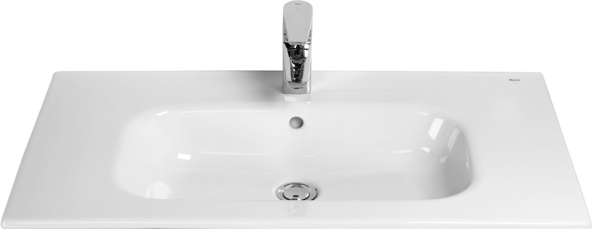 Roca Victoria-N lavabo 80.5x46 cm rectangular para mueble blanco A32799C000