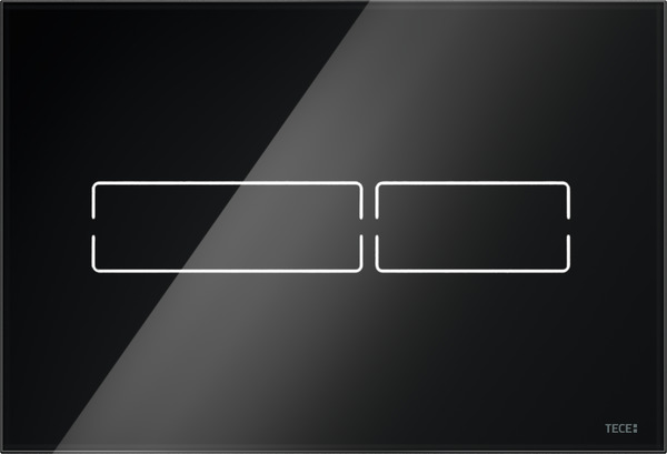 Tece Lux Mini botón de descarga para WC negro 9.240.961