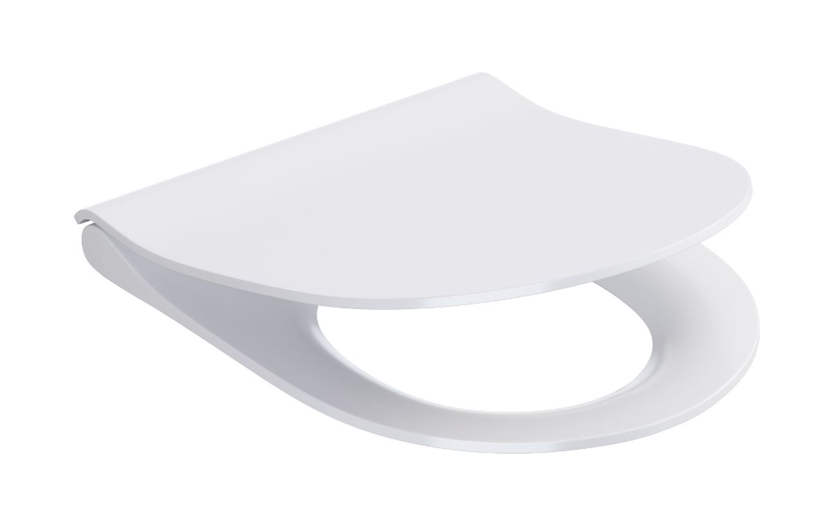 Cersanit City tapa de inodoro de cierre suave blanco K98-0146