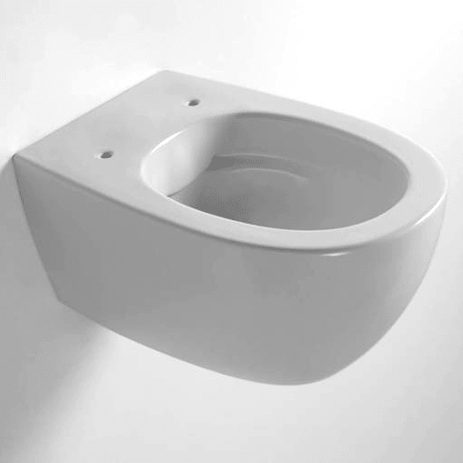 Globo 4ALL taza de inodoro suspendido sin reborde blanco MDS03.BI