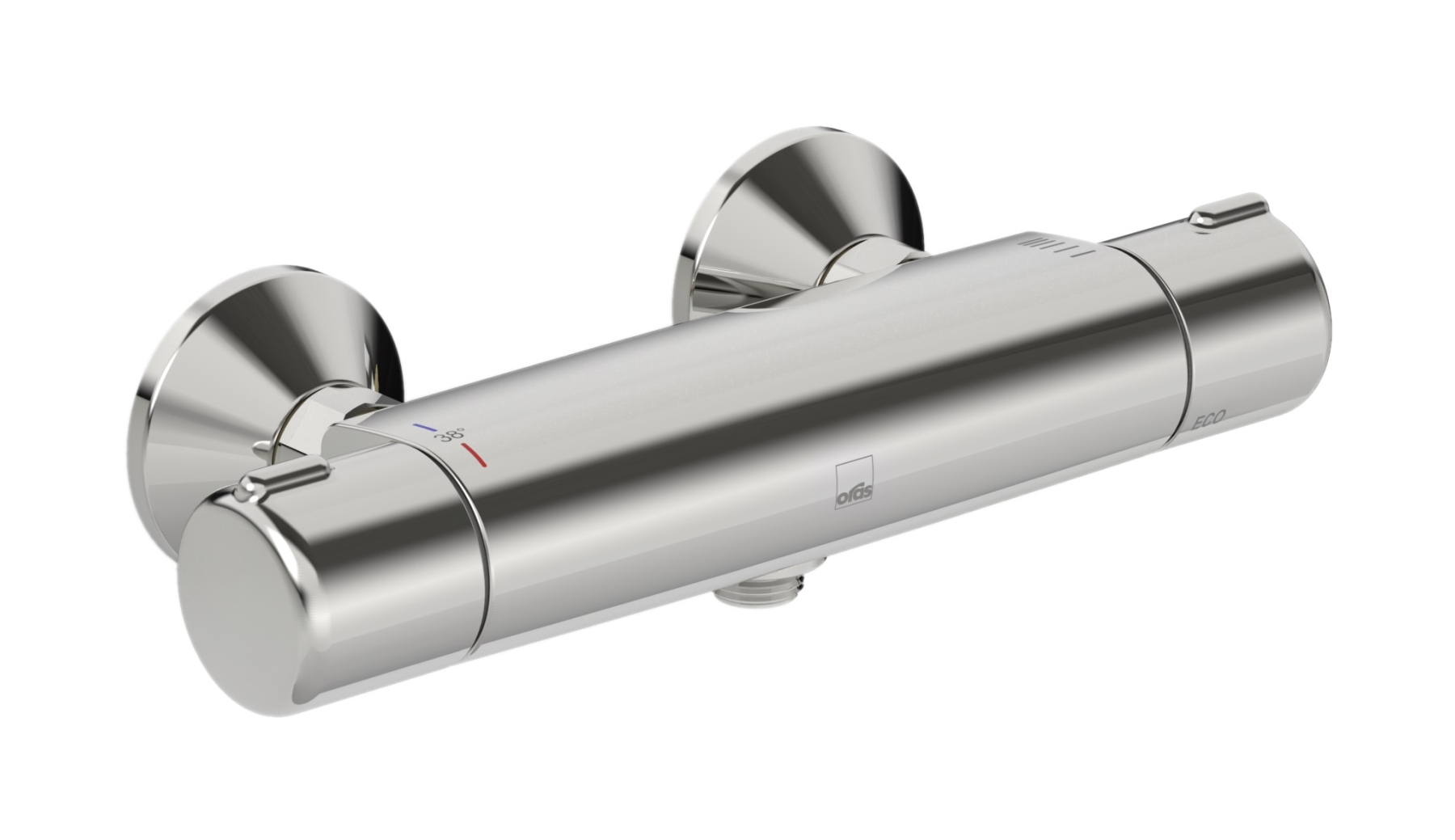 Oras Nova grifo para ducha a pared con termostato cromo 7470U
