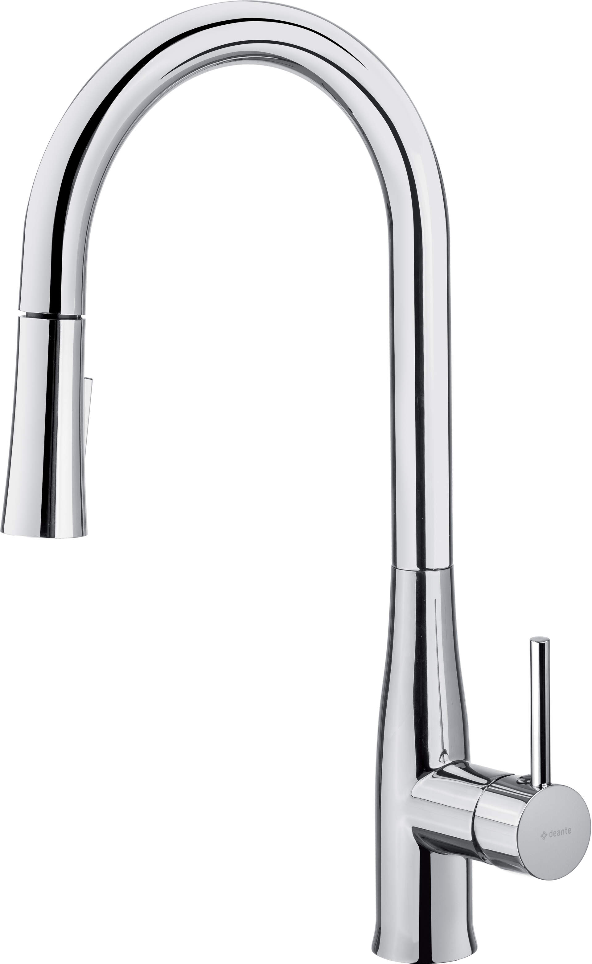 Deante Lukrecja grifo de cocina de pie cromo BDH_072M