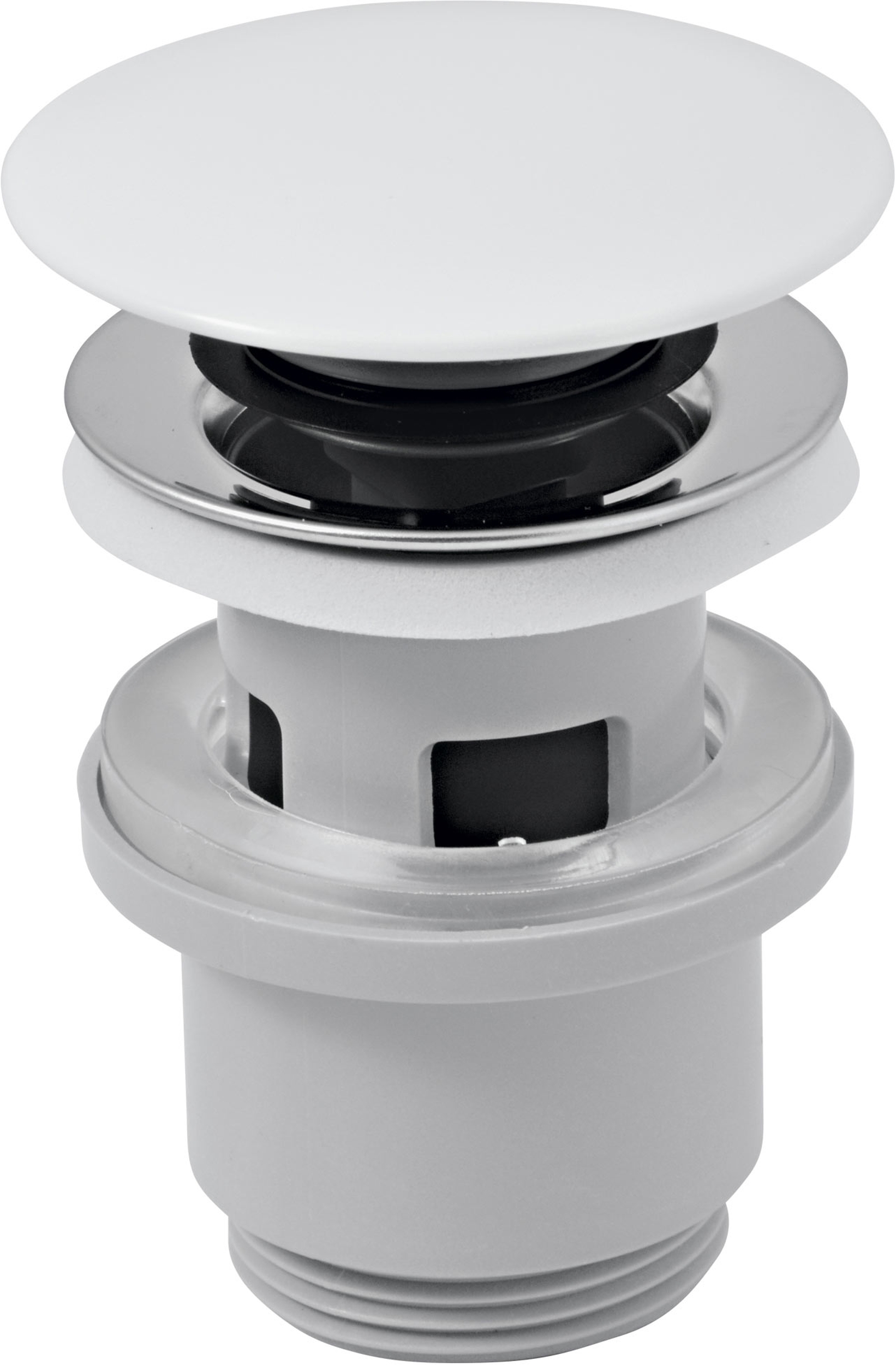 Ferro tapón para lavabo blanco S288PPC