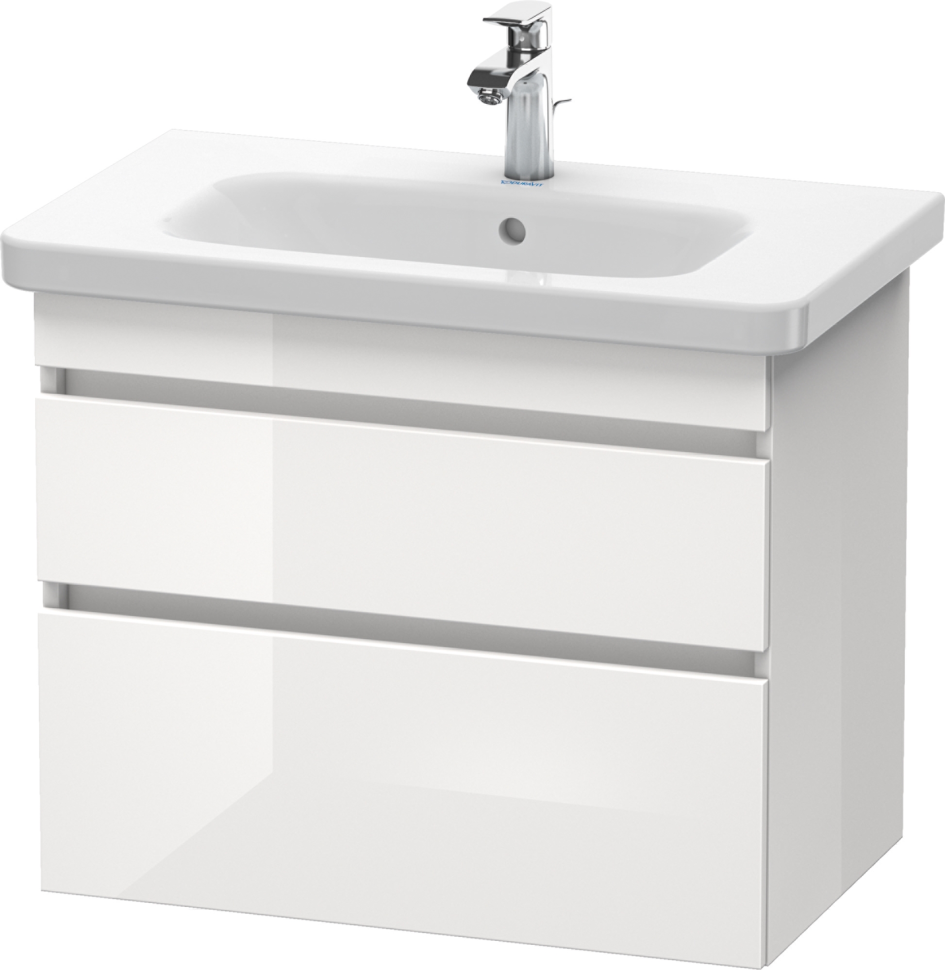 Duravit DuraStyle armario 73x44.8x61 cm suspendido, para lavabo blanco DS648102222