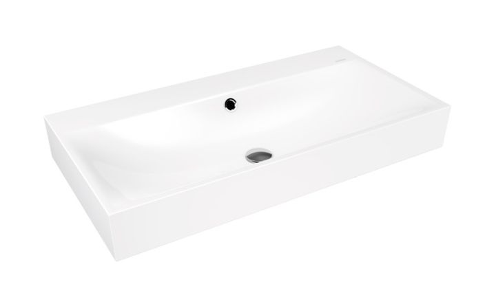 Kaldewei Silenio lavabo 90x46 cm rectangular clásico blanco 904406013001