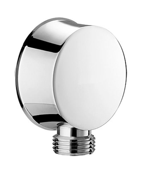 Omnires codo de conexión a pared cromo 8810CR