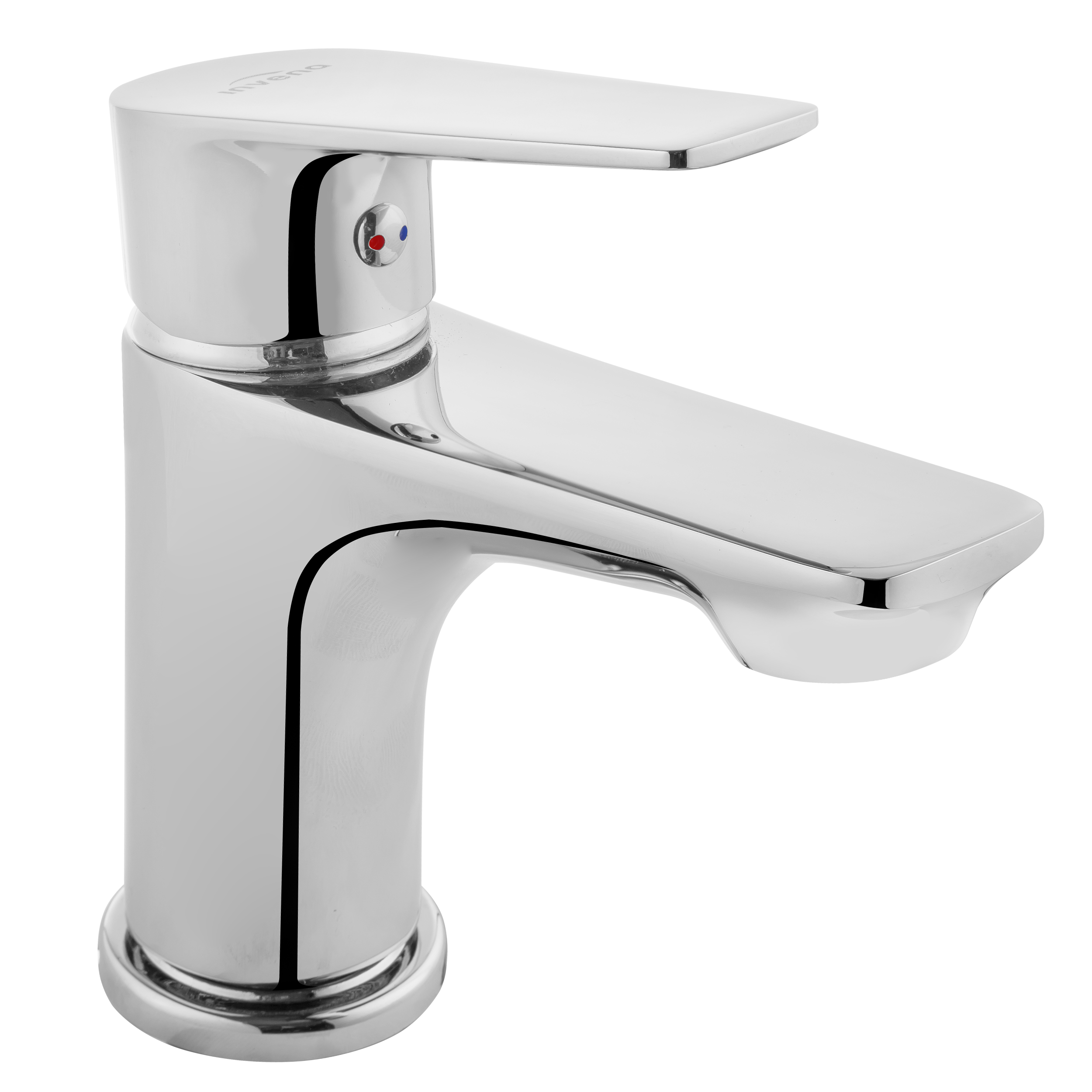 Invena Dokos grifo para lavabo de pie cromo BU-19-001