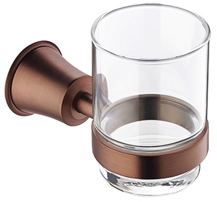 Omnires Art LIne recipiente para cepillos de dientes transparente AL53320ORB