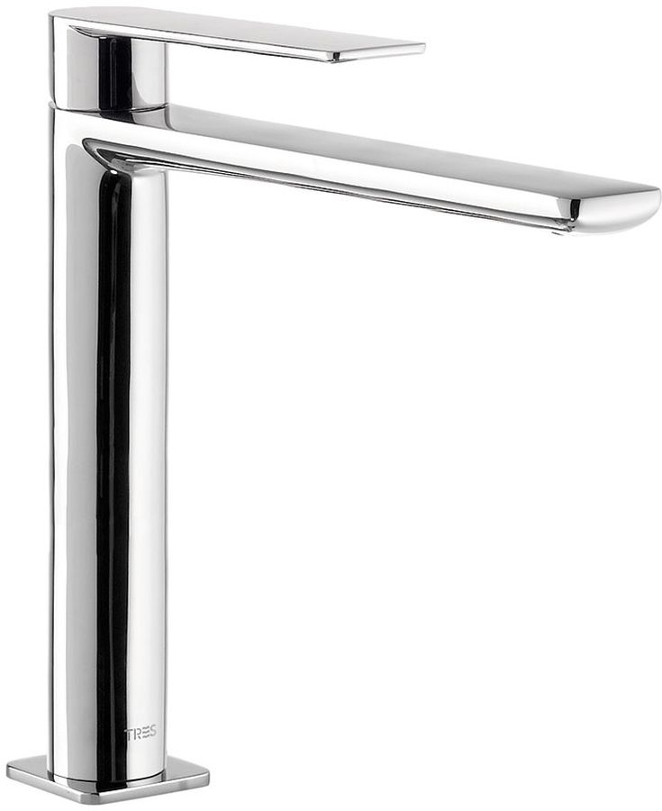 Tres Loft-Tres grifo para lavabo de pie cromo 200.203.03