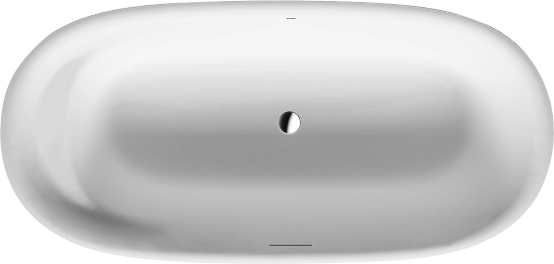 Duravit Cape Cod bañera exenta 185.5x88.5 cm oval blanco 700330000000000