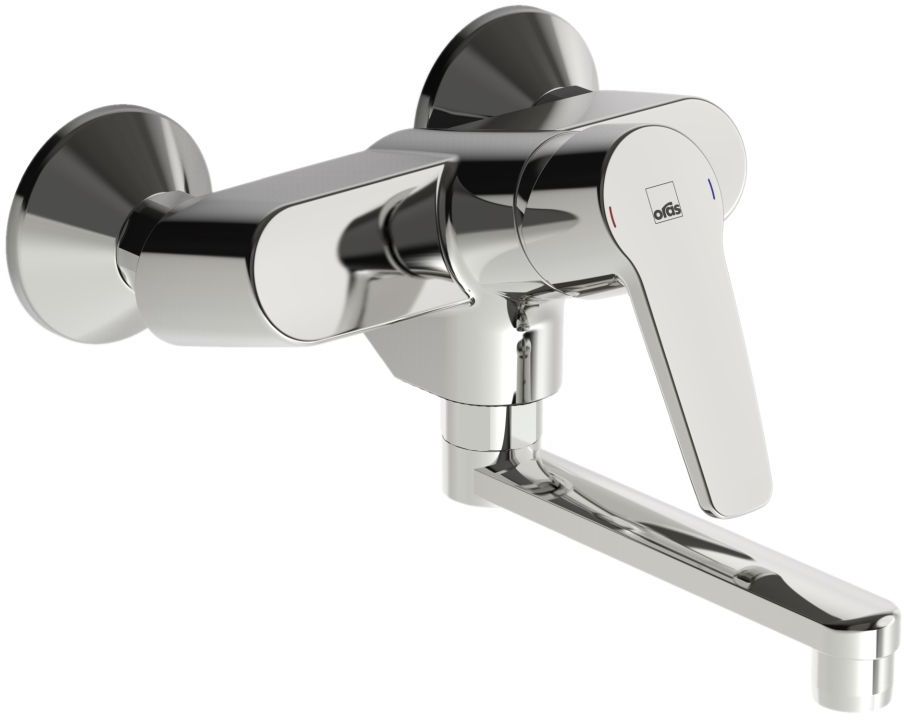 Oras Saga grifo para lavabo a pared cromo 3915Y