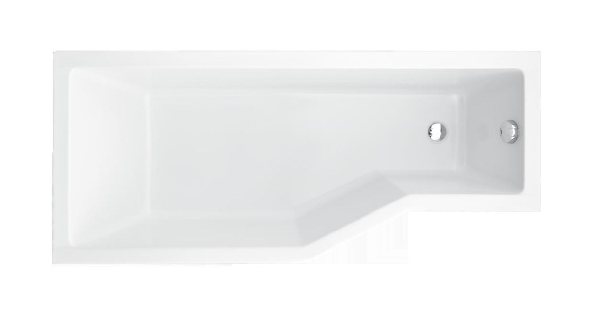 Besco Integra bañera de esquina 150x75 cm izquierda blanco #WAI-150-PL