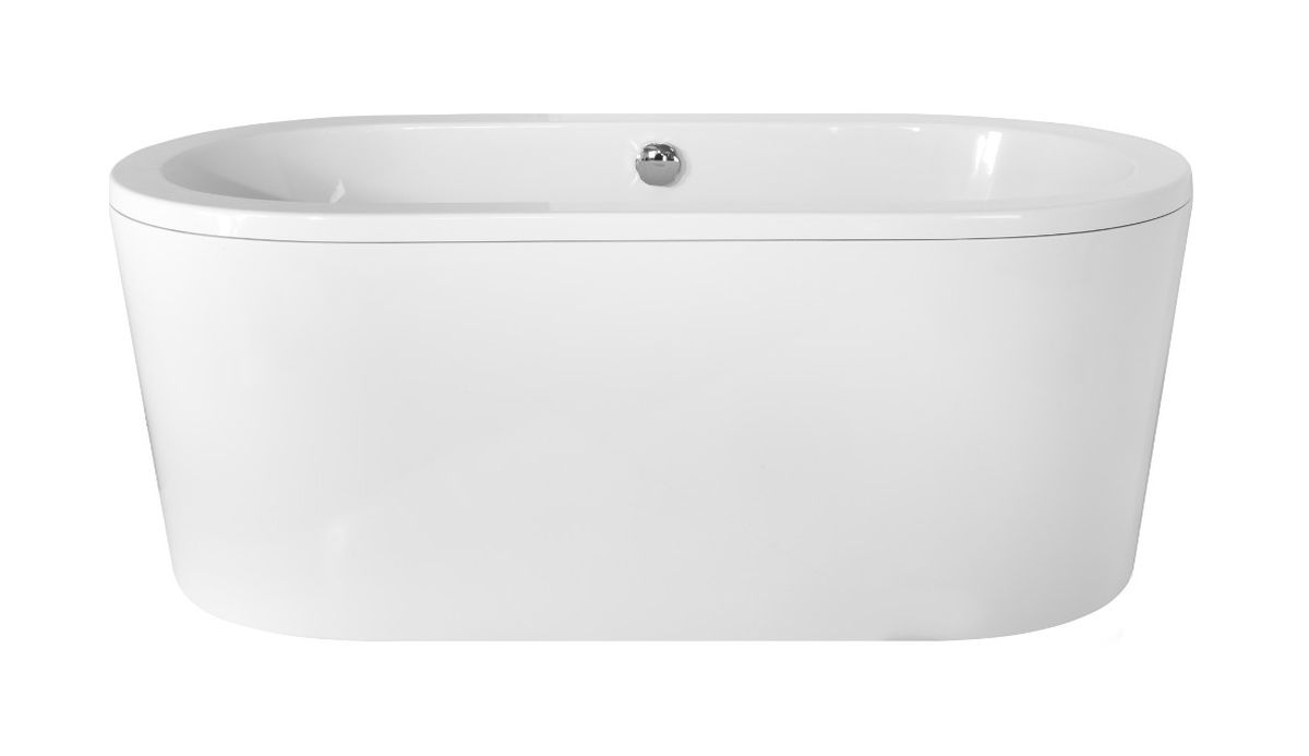 Besco Victoria bañera exenta 185x82 cm oval blanco #WKV-185-WO