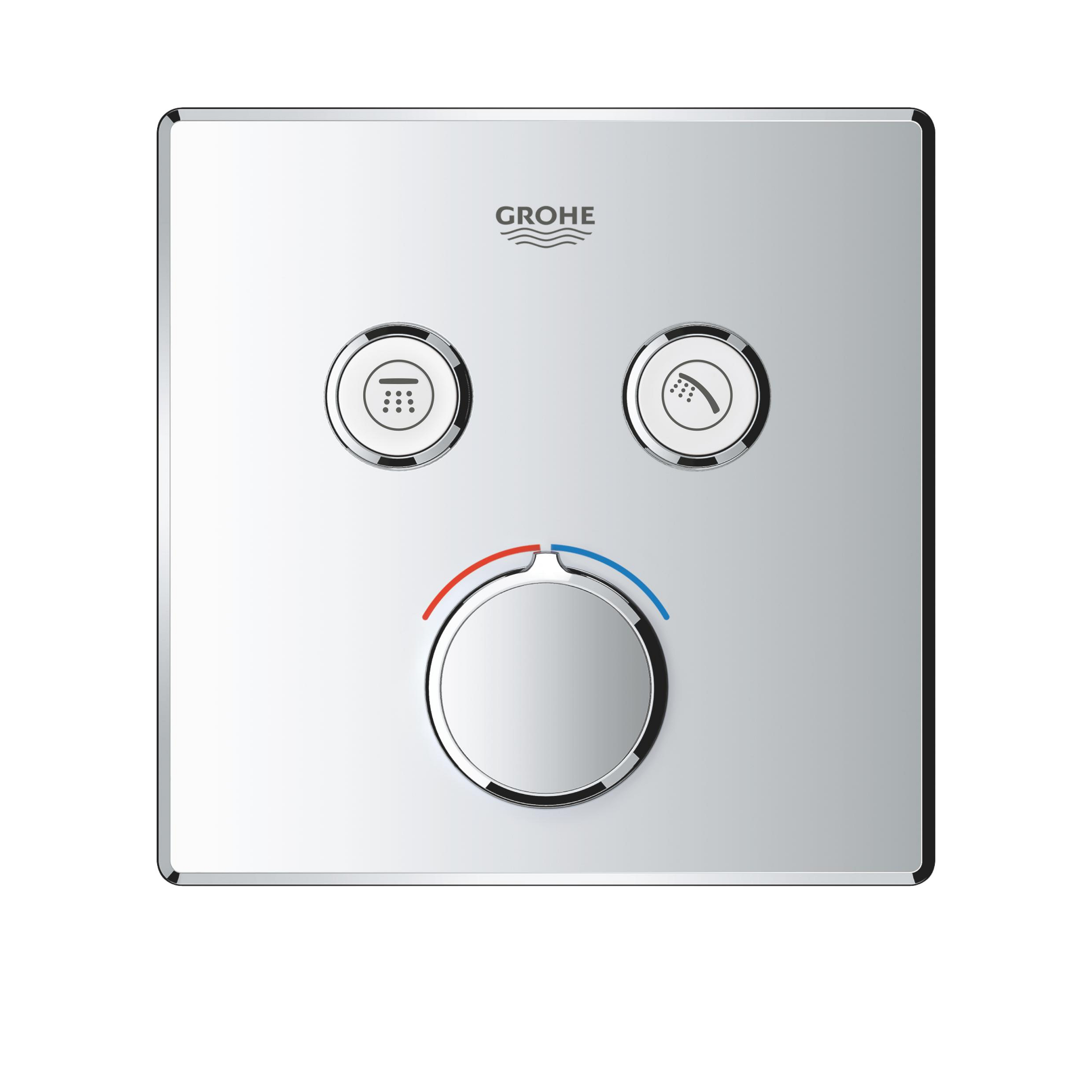 Grohe SmartControl grifo de bañera y ducha empotrado cromo 29148000