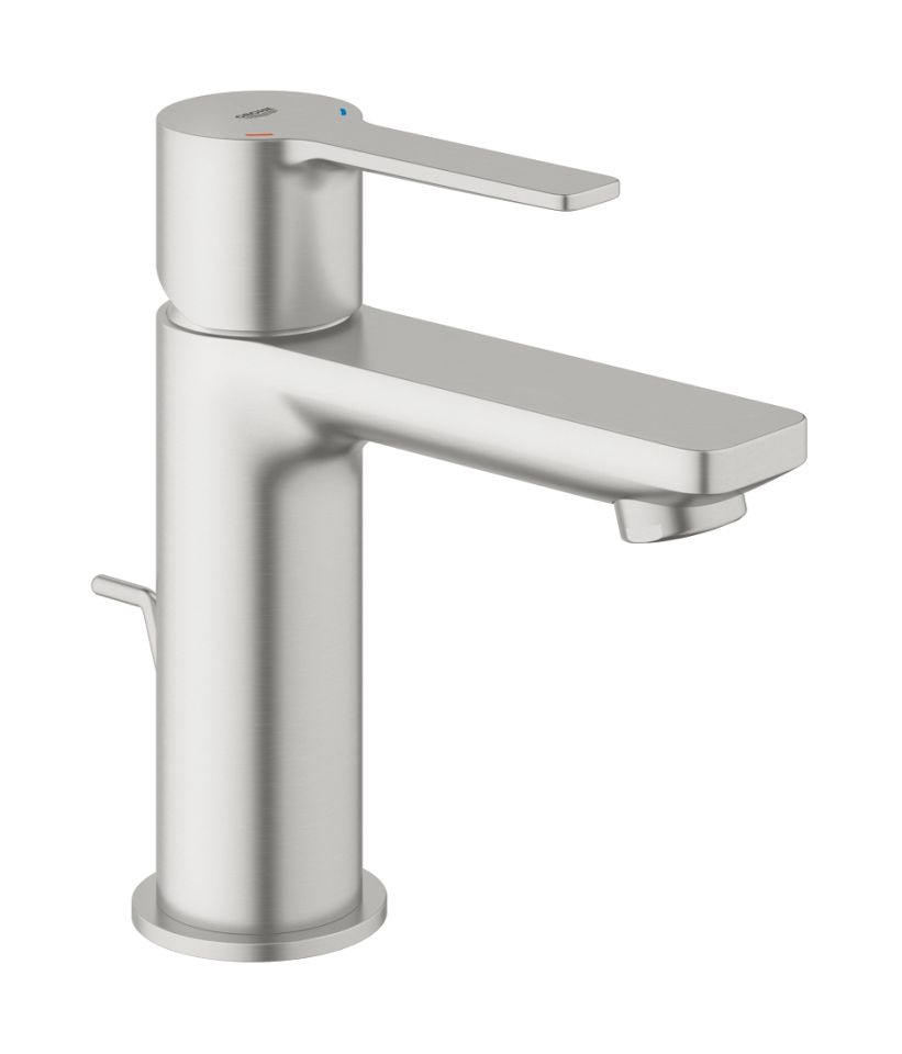 Grohe Lineare grifo para lavabo de pie SuperSteel 32109DC1
