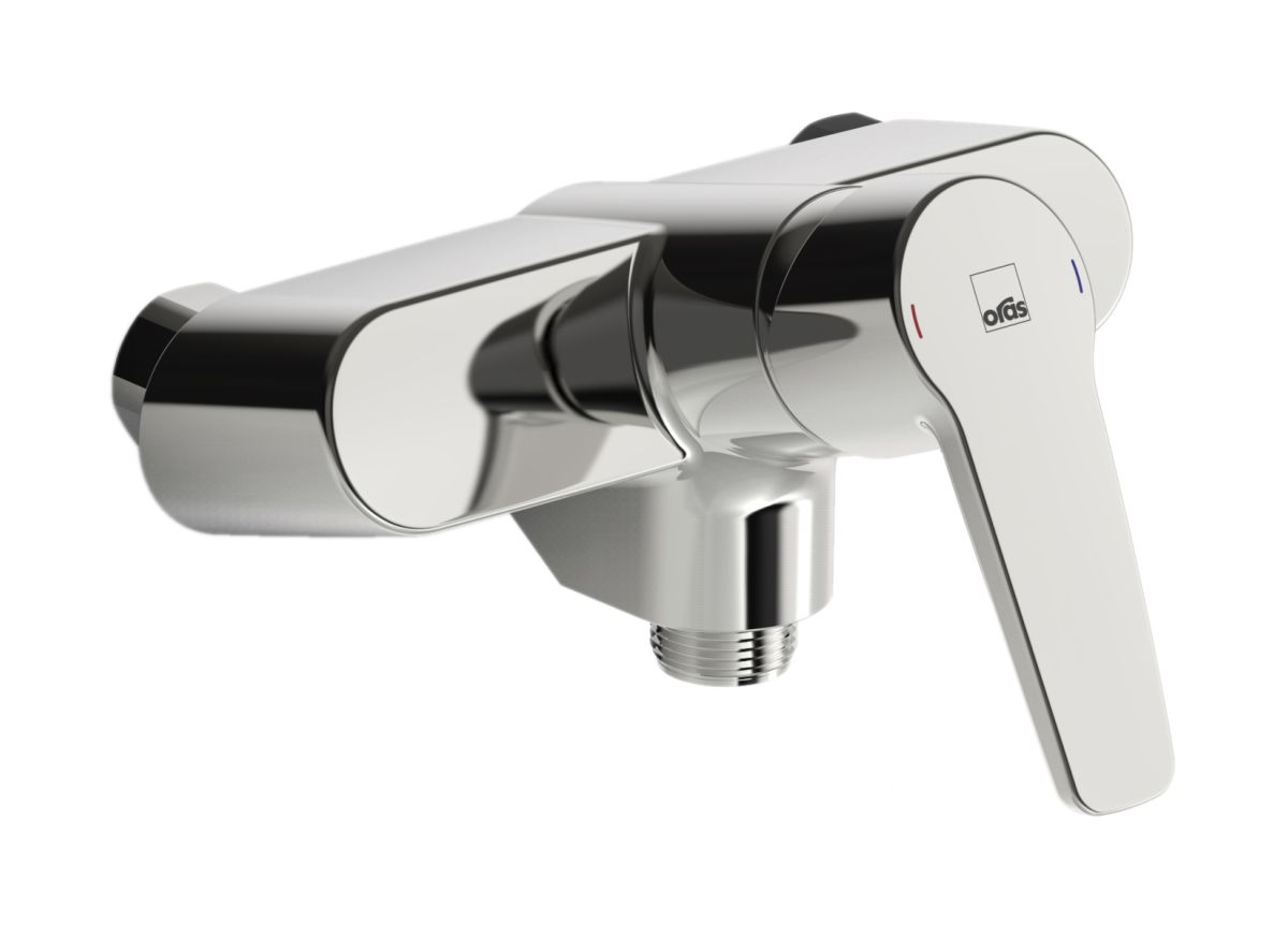 Oras Saga grifo para ducha a pared cromo 3970