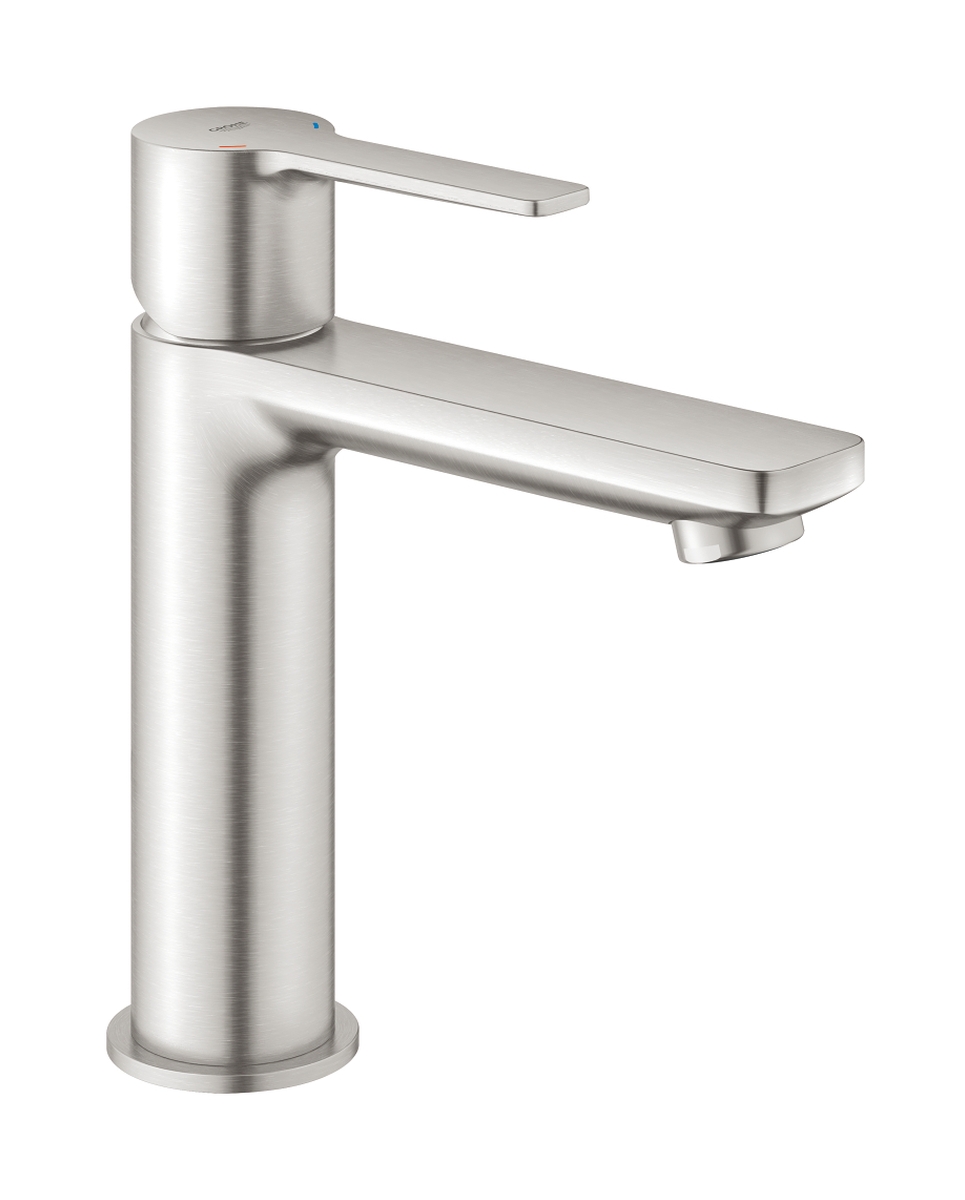 Grohe Lineare grifo para lavabo de pie SuperSteel 23106DC1