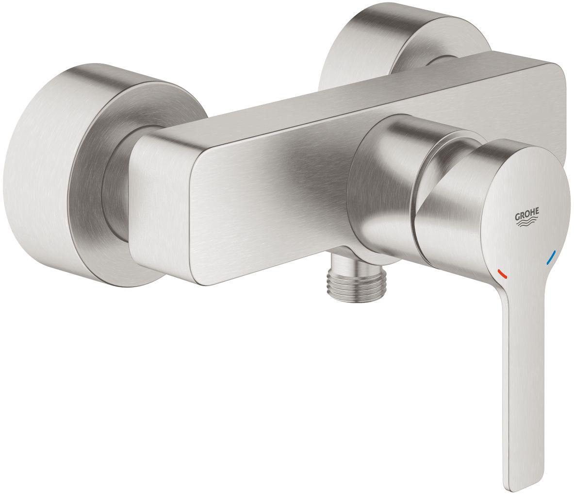 Grohe Lineare grifo para ducha a pared SuperSteel 33865DC1