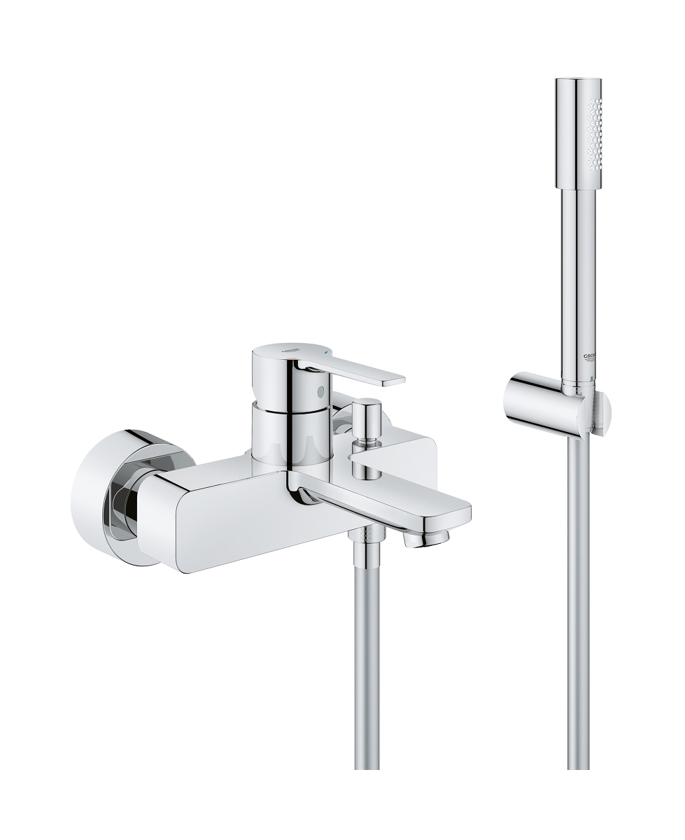 Grohe Lineare grifo de bañera y ducha a pared StarLight Chrome 33850001