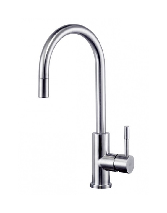 Blue Water Lima grifo de cocina de pie acero inoxidable 5901730611205