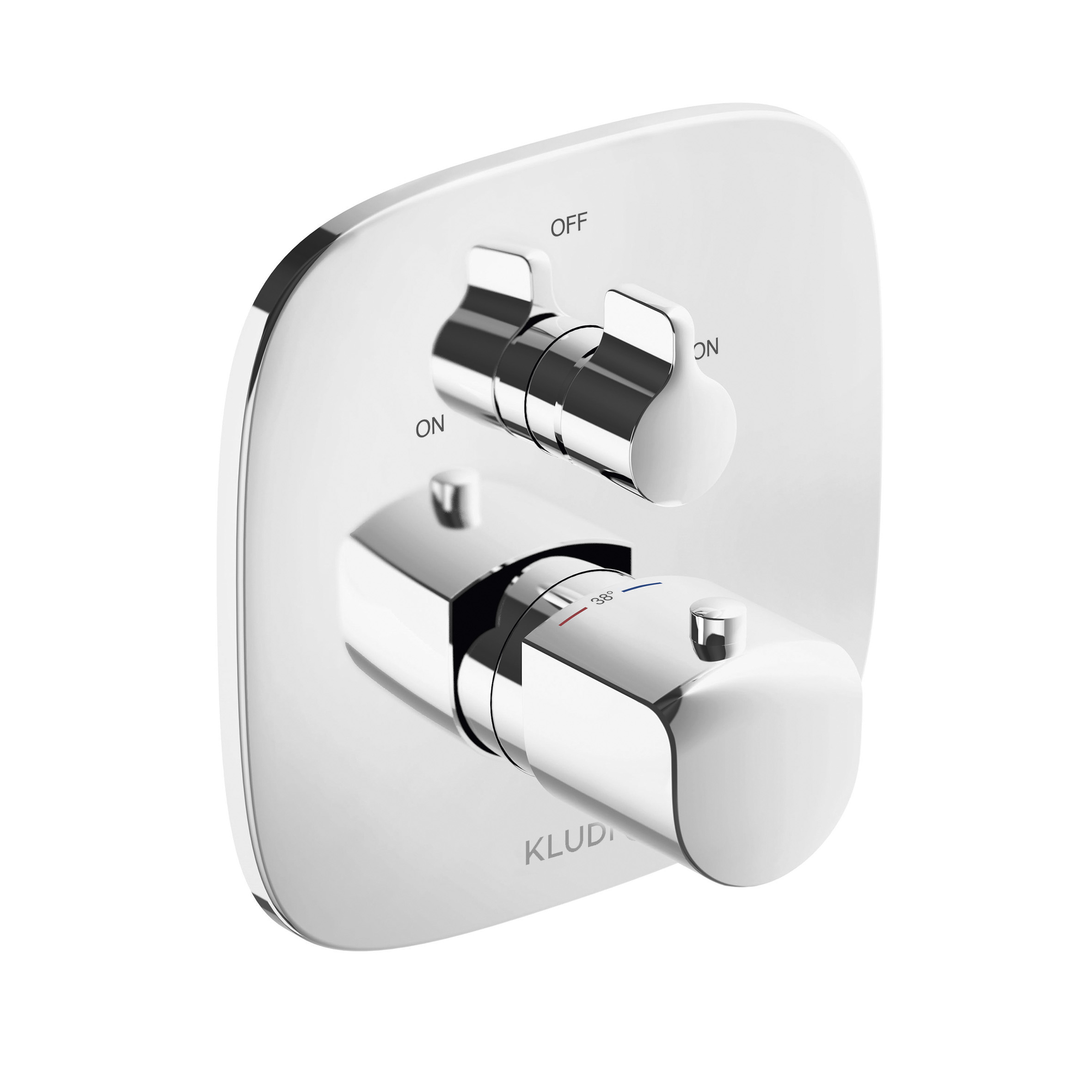 Kludi Ameo grifo de bañera y ducha empotrado con termostato cromo 418300575