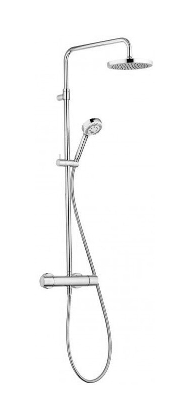 Kludi Dual Shower System conjunto de ducha a pared con termostato cromo 6809205-00