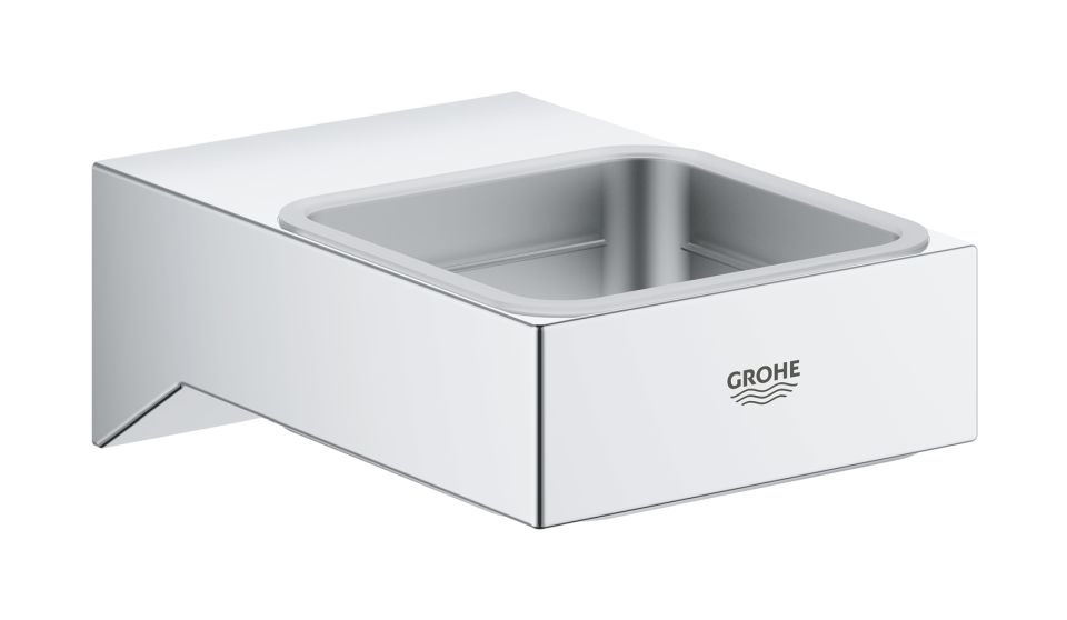 Grohe Selection Cube soporte para accesorios StarLight Chrome 40865000