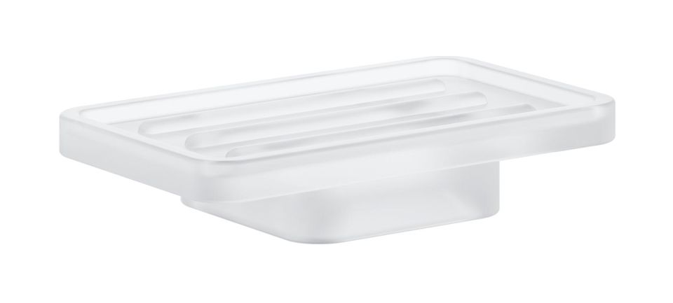 Grohe Selection Cube jabonera sin soporte blanco 40806000