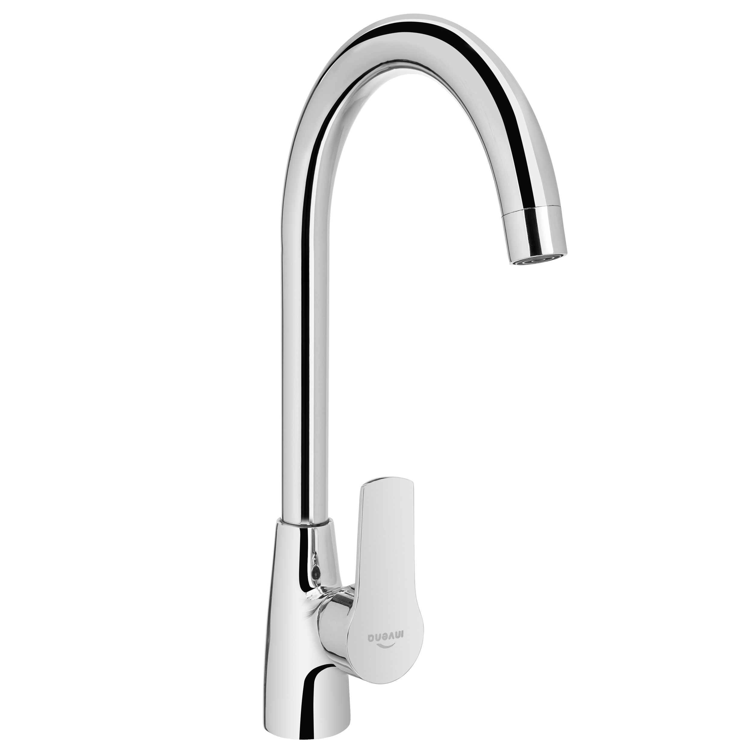 Invena Verso grifo de cocina de pie cromo BZ-82-L01