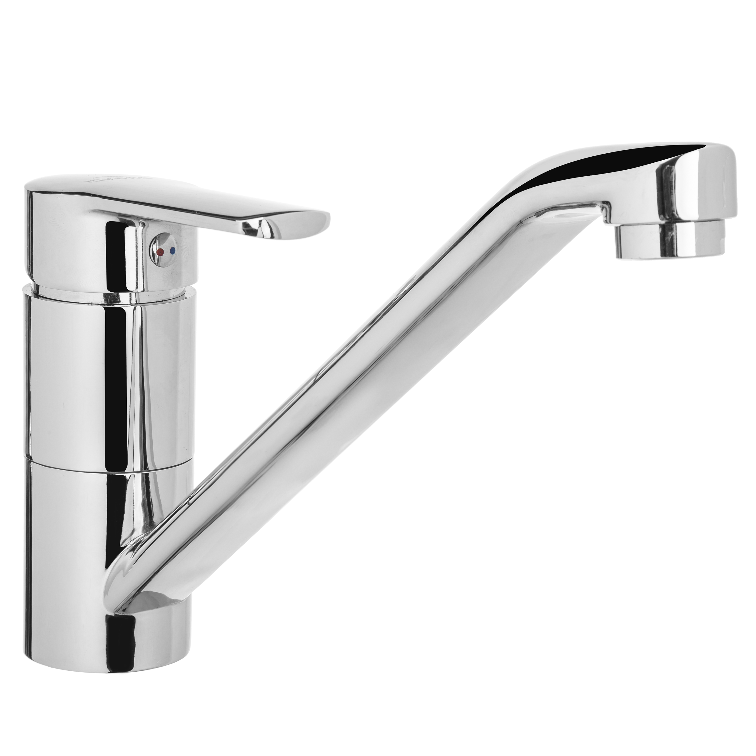 Invena Verso grifo de cocina de pie cromo BZ-82-002