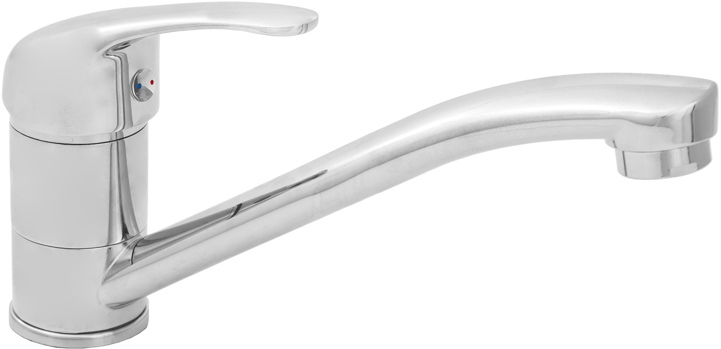 Invena Mitris grifo para lavabo de pie cromo BU-79-K01