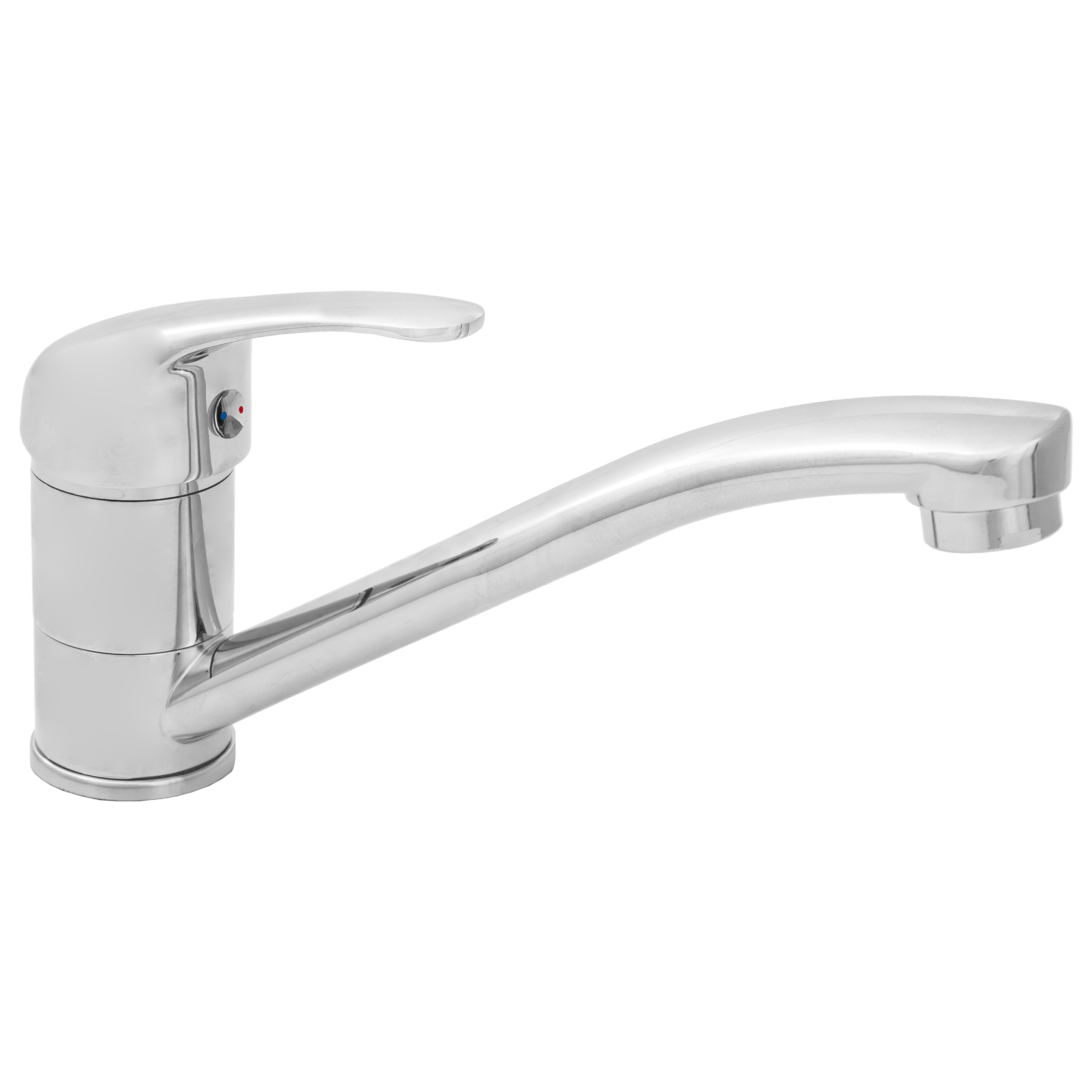 Invena Mitris grifo de cocina de pie cromo BZ-79-001