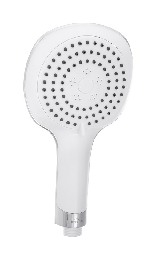 Invena Elea alcachofa de ducha cromo-blanco AS-82-001