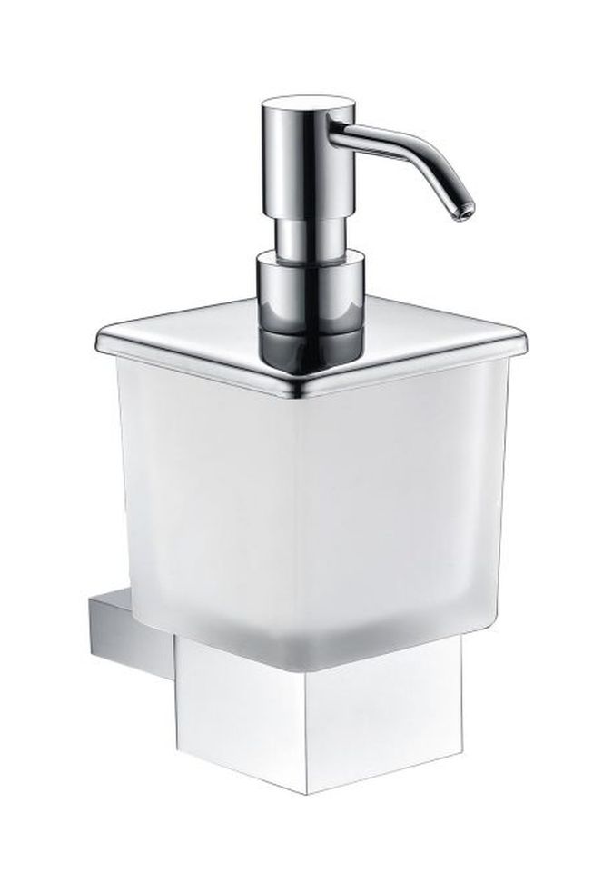 Stella Oslo dispensador de jabón 190 ml cromo-vidrio 02.423