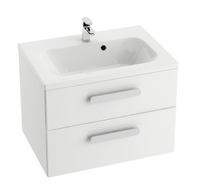 Ravak Chrome armario 80x49x50 cm suspendido, para lavabo blanco X000000922